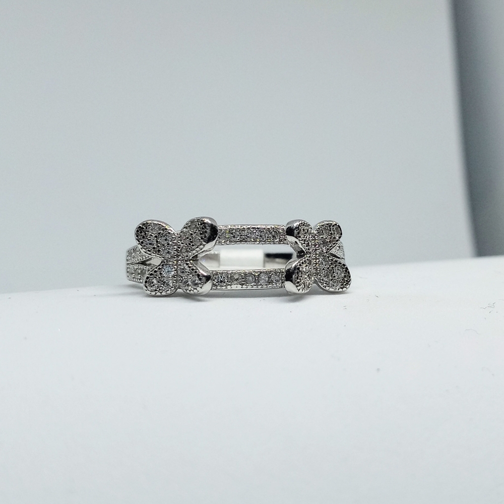 Silver Butterfly Ring - Picture 3 of 3